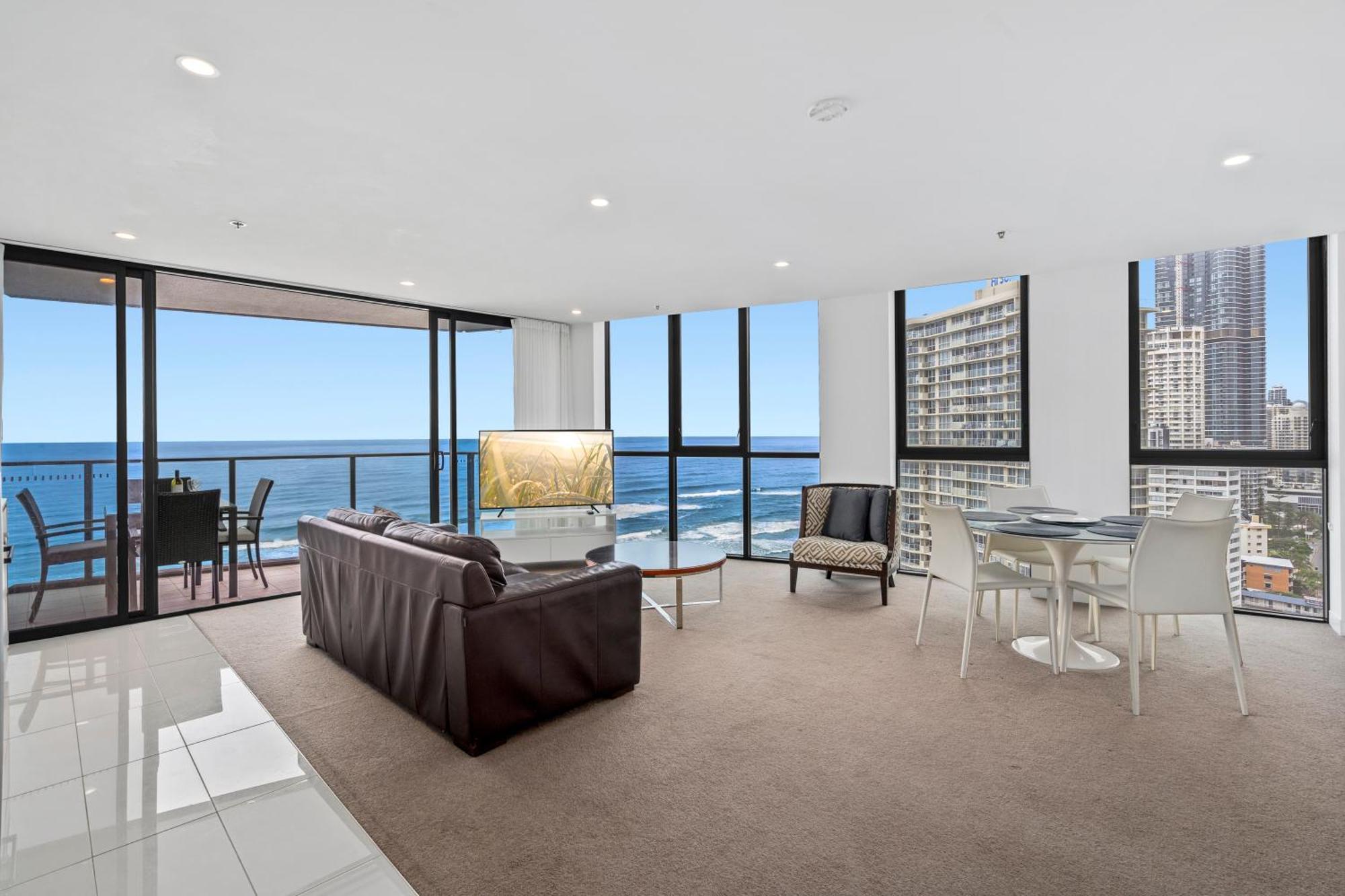 Rhapsody Surfers Paradise Beachfront Sleeps 6 - Optimise Bnb Apartment Gold Coast Exterior foto