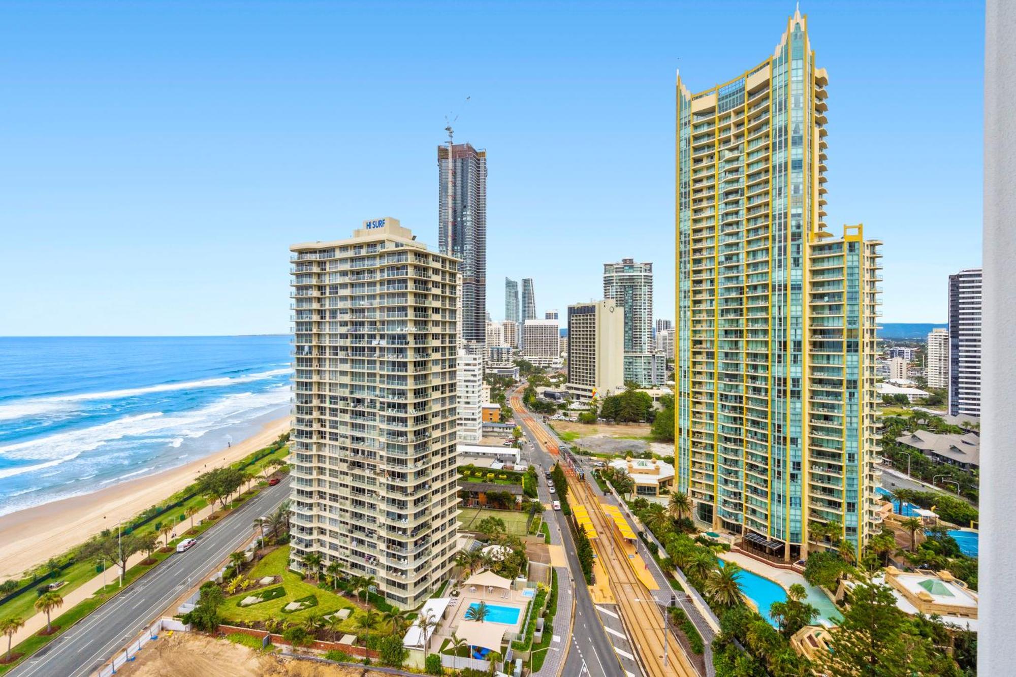 Rhapsody Surfers Paradise Beachfront Sleeps 6 - Optimise Bnb Apartment Gold Coast Exterior foto